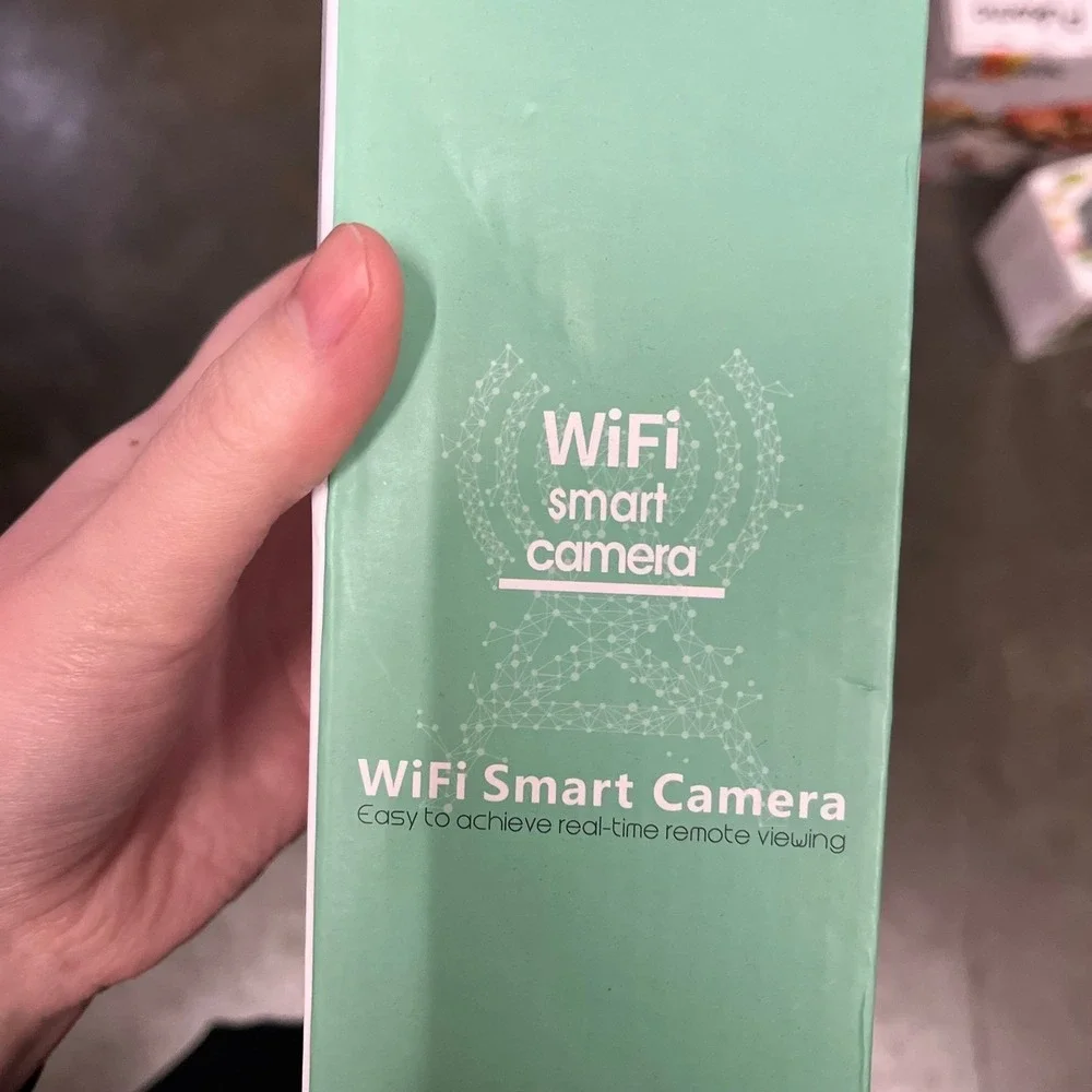 WiFi Smart Camera Light Bulb FHD 1080p PTZ 2-Way Audio Security Monitor White
